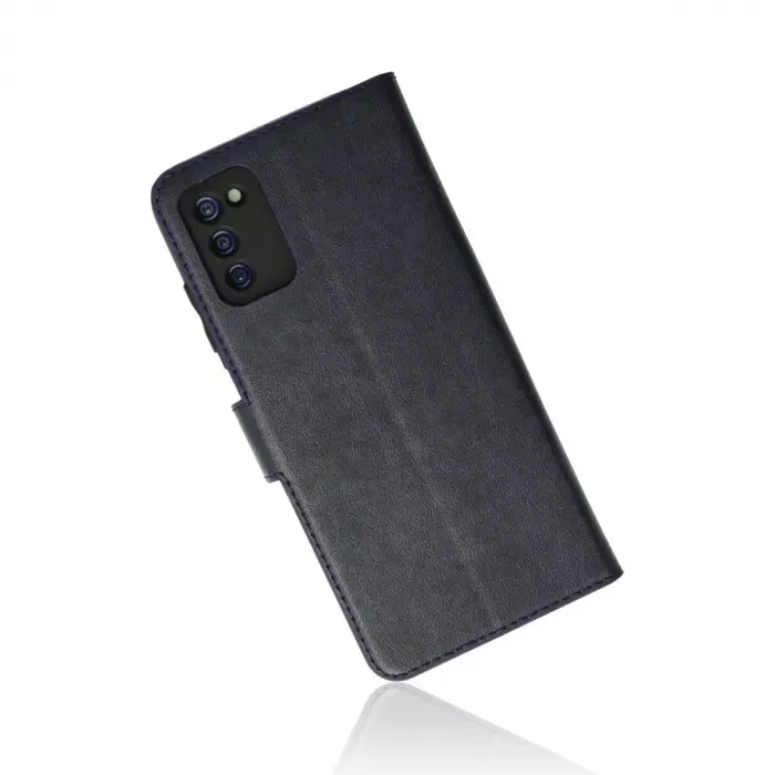 Samsung Galaxy A03s Kılıf Trend S Plus Kapaklı Kılıf - Lacivert