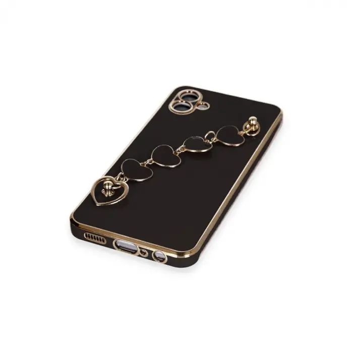 Samsung Galaxy A04 Kılıf Esila Silikon - Siyah