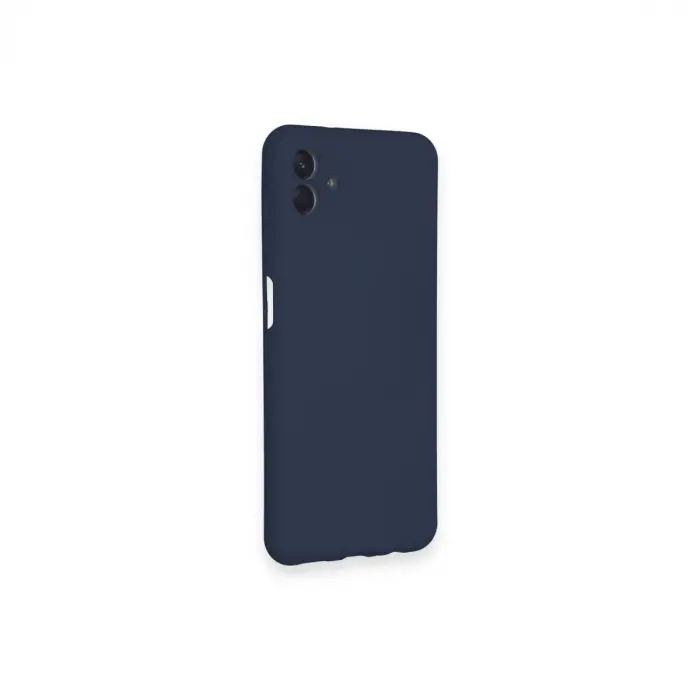 Samsung Galaxy A04 Kılıf Nano İçi Kadife Silikon - Lacivert