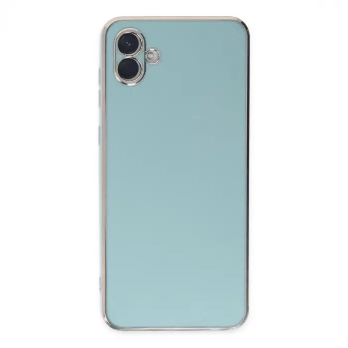 Samsung Galaxy A04 Kılıf Volet Silikon - Açık Yeşil