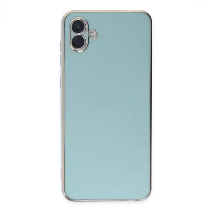 Samsung Galaxy A04 Kılıf Volet Silikon - Açık Yeşil