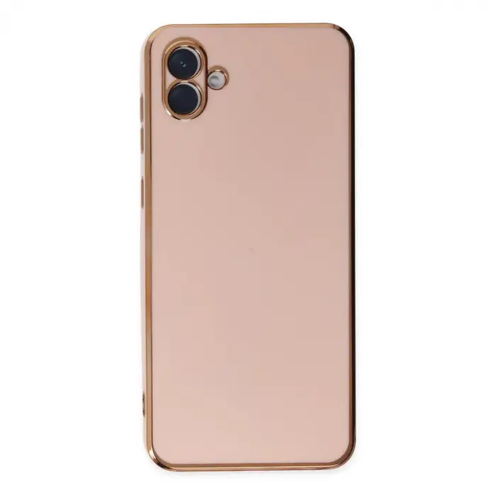 Samsung Galaxy A04 Kılıf Volet Silikon - Pembe