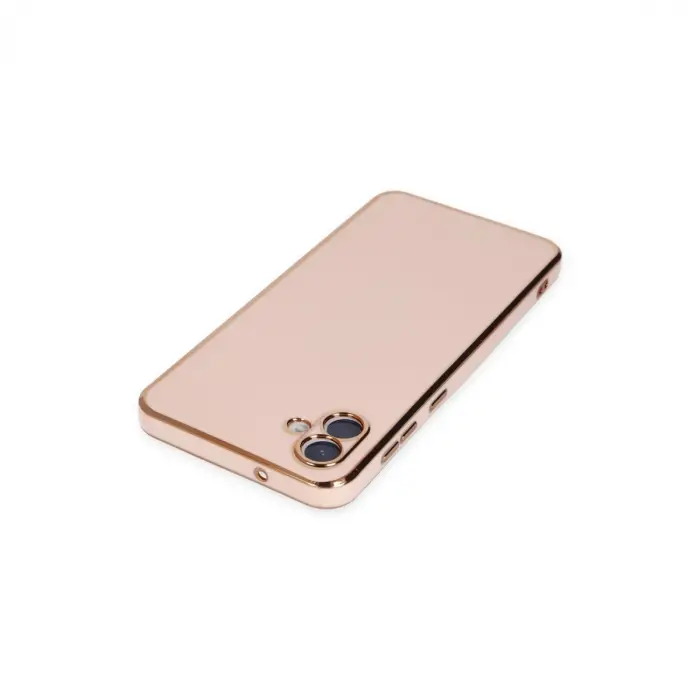 Samsung Galaxy A04 Kılıf Volet Silikon - Pembe