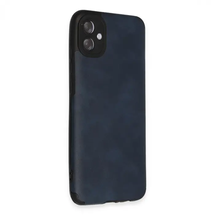 Samsung Galaxy A04e Kılıf Loop Deri Silikon - Lacivert