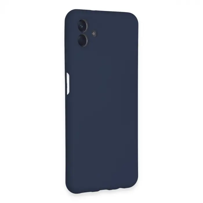 Samsung Galaxy A04e Kılıf Nano İçi Kadife Silikon - Lacivert