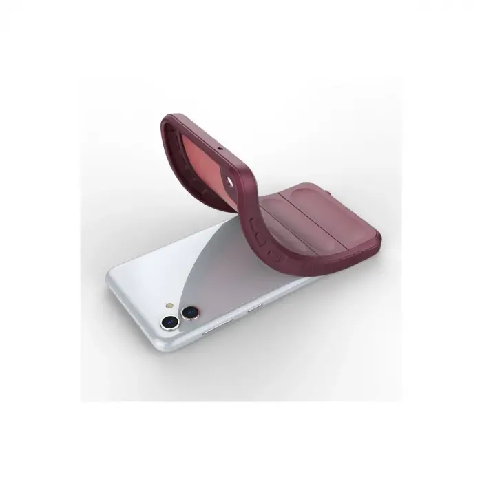 Samsung Galaxy A04e Kılıf Optimum Silikon - Bordo