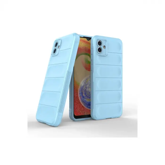Samsung Galaxy A04e Kılıf Optimum Silikon - Sky Blue