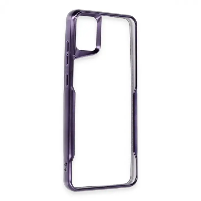 Samsung Galaxy A05 Kılıf Boyi Silikon Kapak - Derin Mor