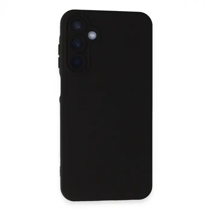 Samsung Galaxy A05s Kılıf Nano İçi Kadife Silikon - Siyah