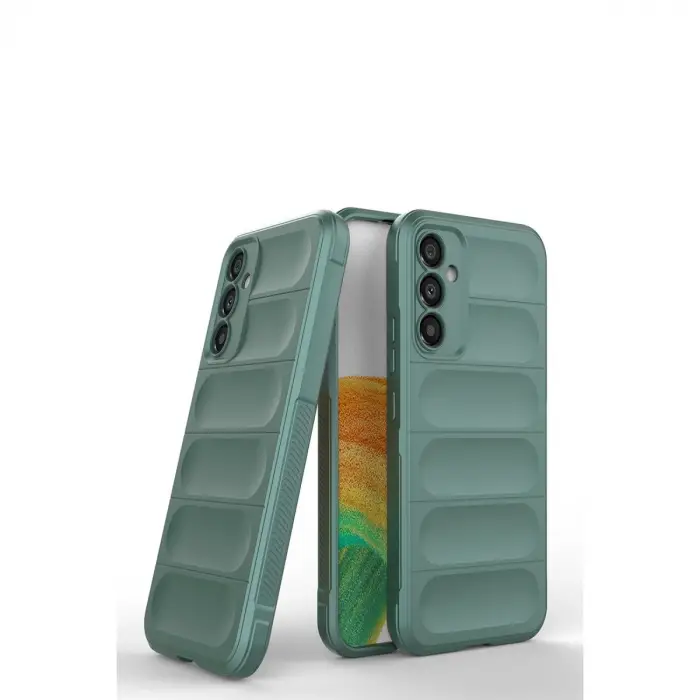 Samsung Galaxy A05s Kılıf Optimum Silikon - Koyu Yeşil