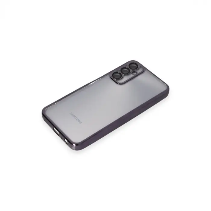 Samsung Galaxy A05s Kılıf Razer Lensli Silikon - Mor