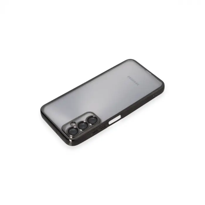 Samsung Galaxy A05s Kılıf Razer Lensli Silikon - Siyah