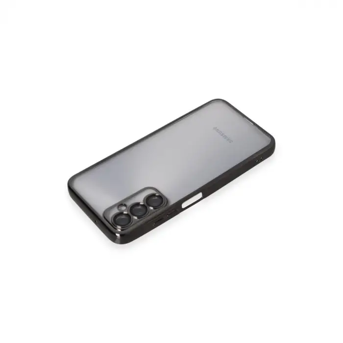 Samsung Galaxy A05s Kılıf Razer Lensli Silikon - Siyah