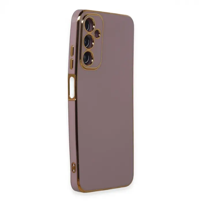 Samsung Galaxy A05s Kılıf Volet Silikon - Mor