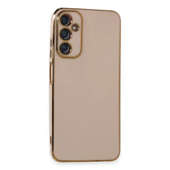 Samsung Galaxy A05s Kılıf Volet Silikon - Pembe