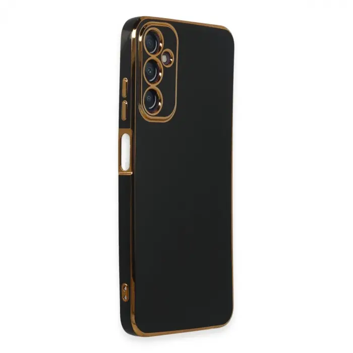 Samsung Galaxy A05s Kılıf Volet Silikon - Siyah