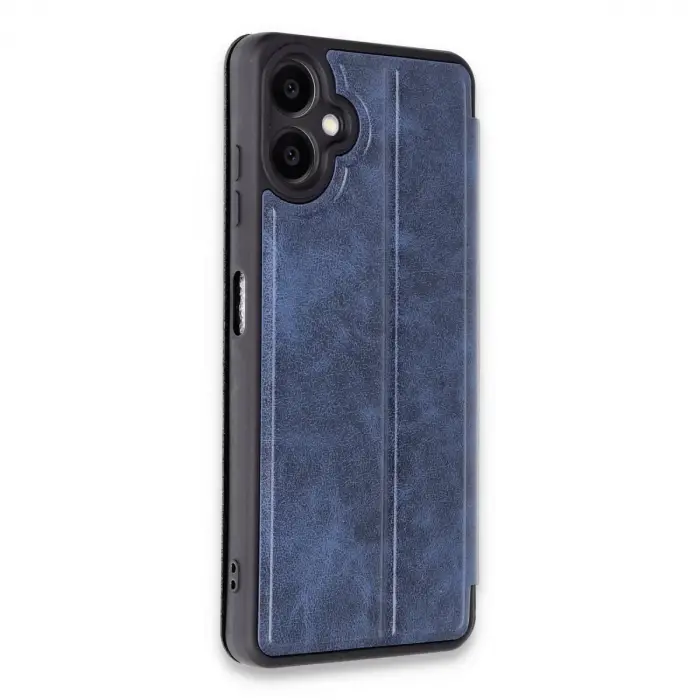 Samsung Galaxy A06 Kılıf Flip Cover - Lacivert