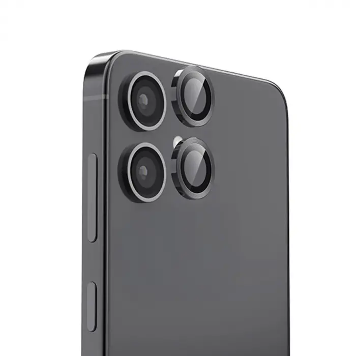 Samsung Galaxy A06 Raze Metal Kamera Lens - Siyah