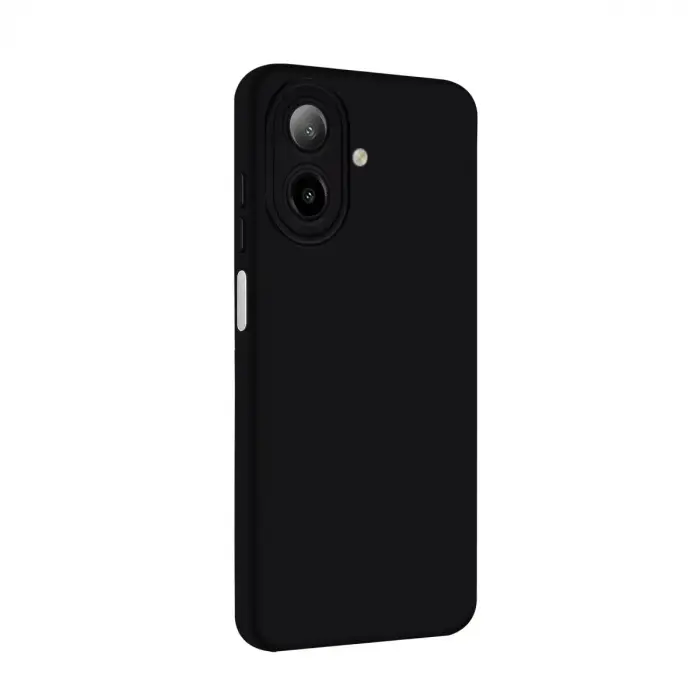 Samsung Galaxy A07 4g Nano İçi Kadife Silikon - Siyah