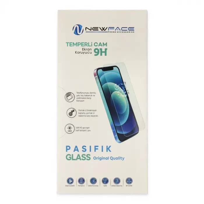 Samsung Galaxy A10s Pasifik Cam Ekran Koruyucu