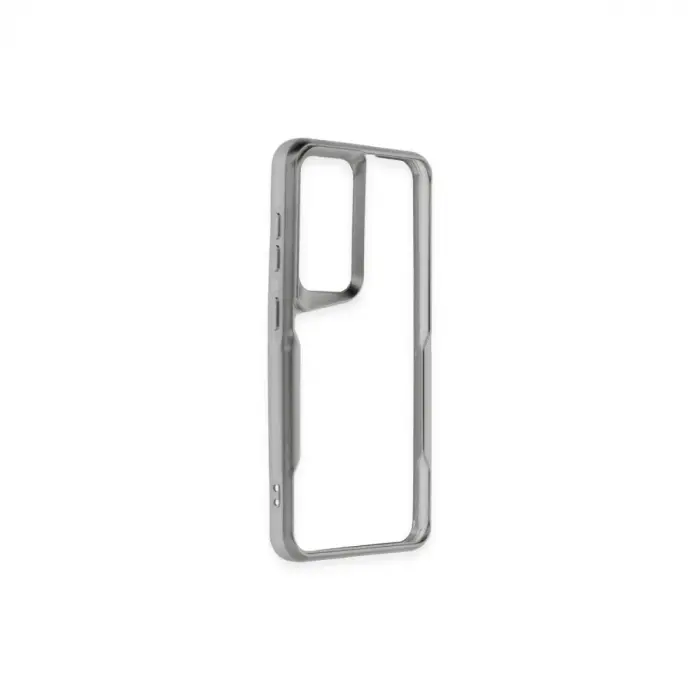 Samsung Galaxy A14 4g Kılıf Boyi Silikon Kapak - Gümüş