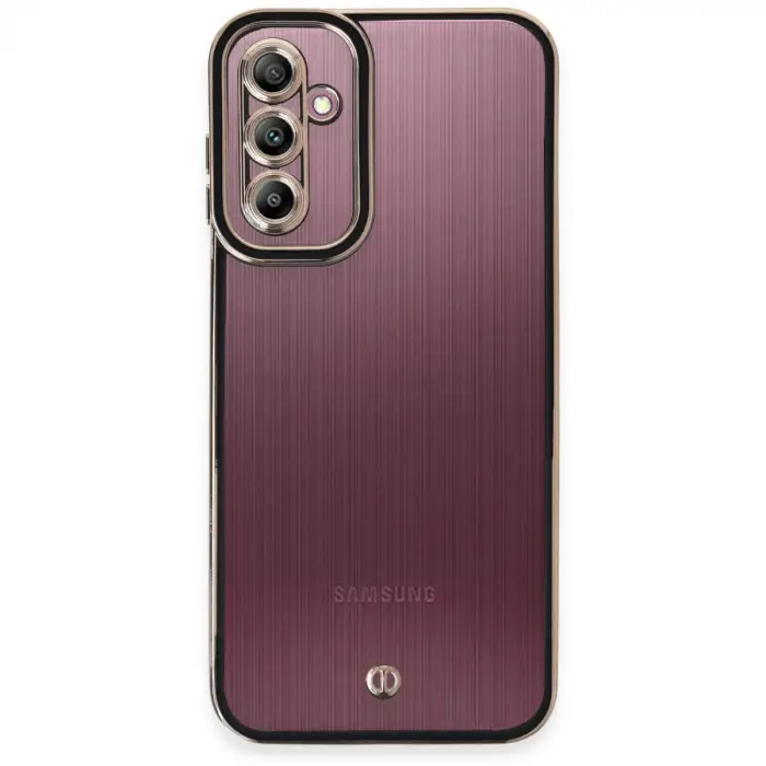 Samsung Galaxy A14 4g Kılıf Liva Lens Silikon - Siyah