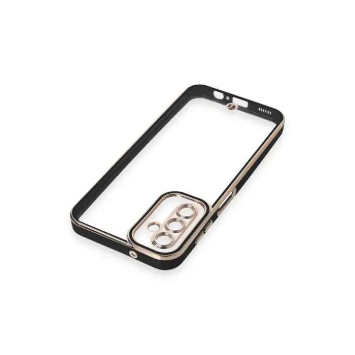 Samsung Galaxy A14 4g Kılıf Liva Lens Silikon - Siyah