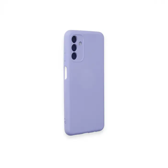 Samsung Galaxy A14 4g Kılıf Nano İçi Kadife Silikon - Lila