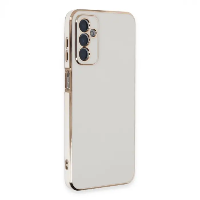 Samsung Galaxy A14 4g Kılıf Volet Silikon - Beyaz