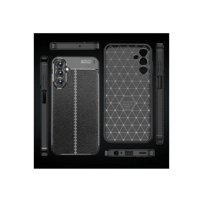 Samsung Galaxy A15 4g Kılıf Auto Focus Kapak - Siyah