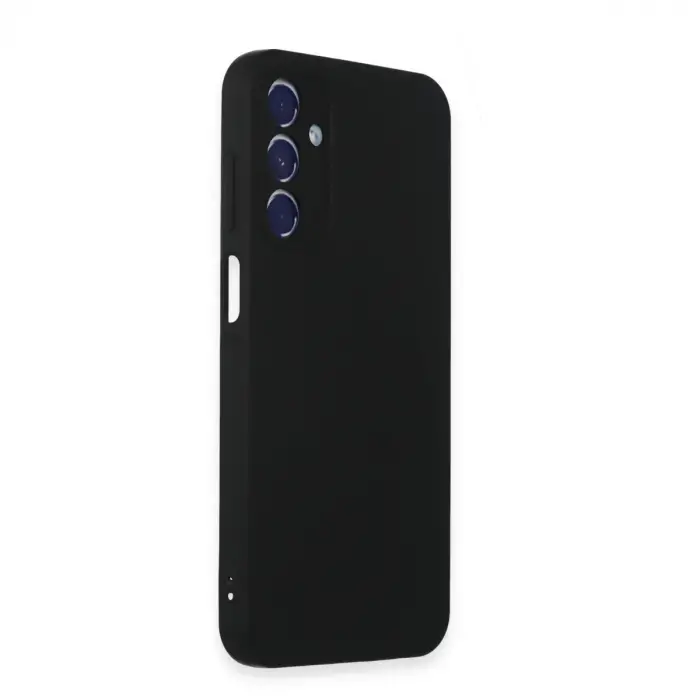 Samsung Galaxy A15 4g Kılıf First Silikon - Siyah