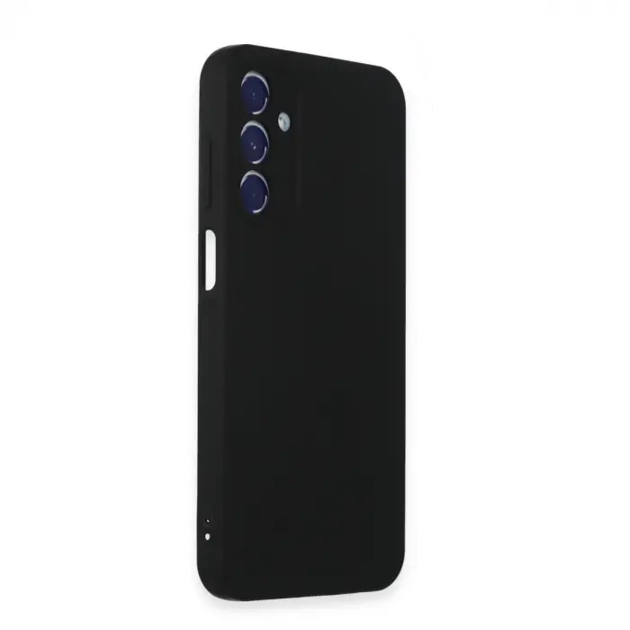 Samsung Galaxy A15 4g Kılıf First Silikon - Siyah