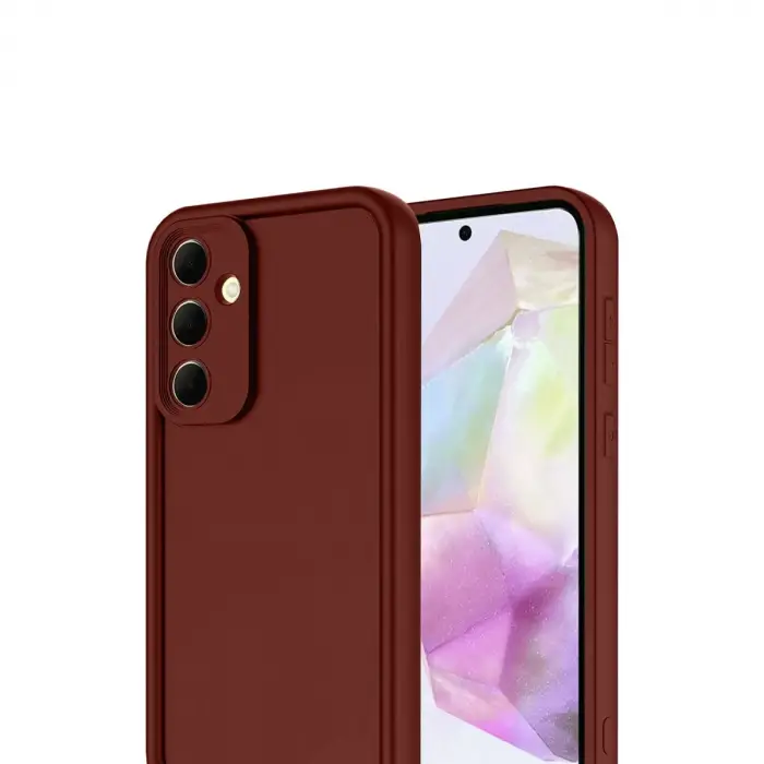 Samsung Galaxy A17 5g Viera Silikon - Bordo