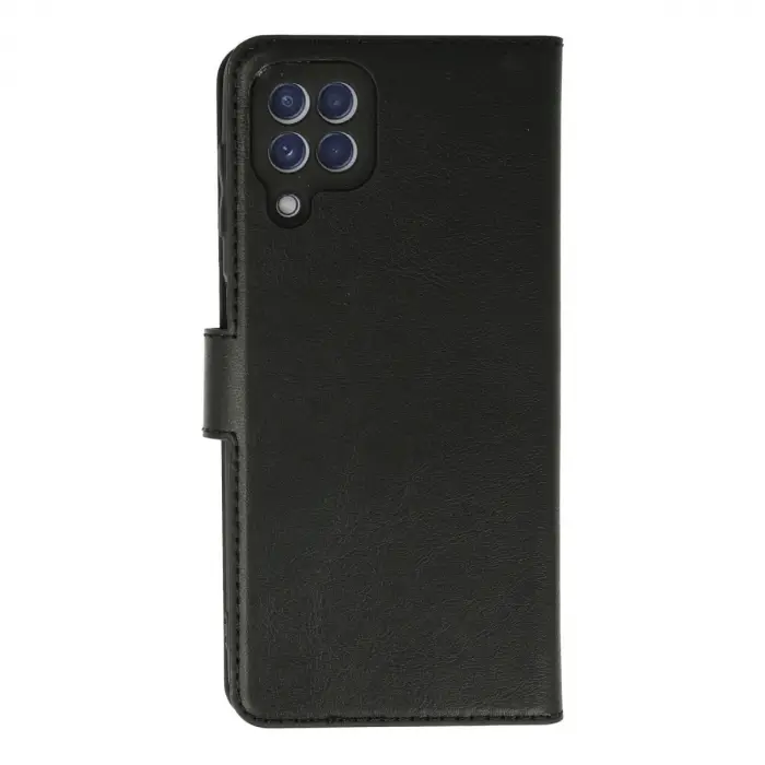 Samsung Galaxy A22 Kılıf Trend S Plus Kapaklı Kılıf - Siyah