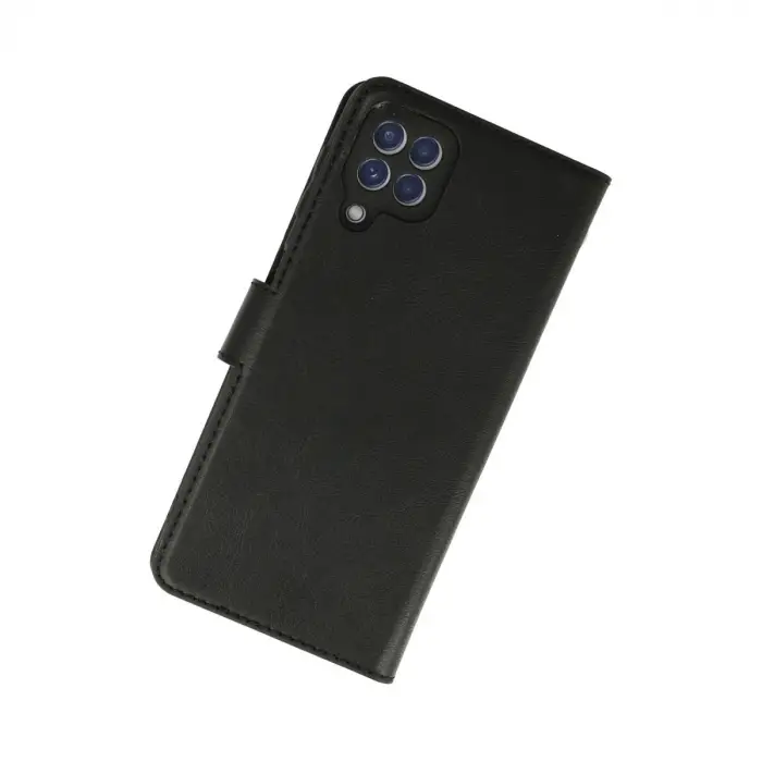 Samsung Galaxy A22 Kılıf Trend S Plus Kapaklı Kılıf - Siyah