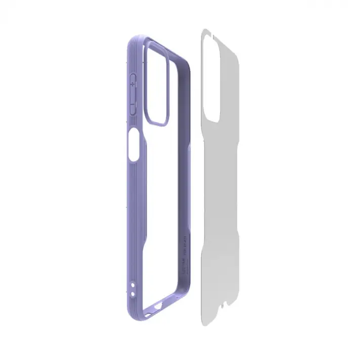 Samsung Galaxy A23 4g Kılıf Platin Silikon - Kırmızı