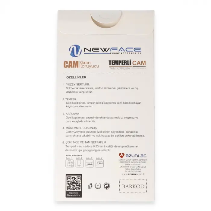 Samsung Galaxy A26 3d Antistatik Hayalet Cam Ekran Koruyucu