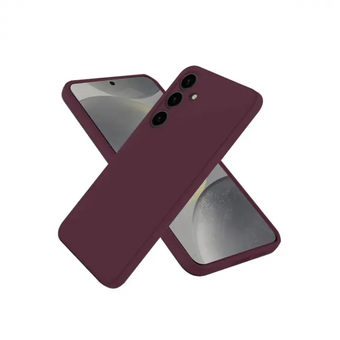 Samsung Galaxy A26 Kılıf First Silikon - Mürdüm