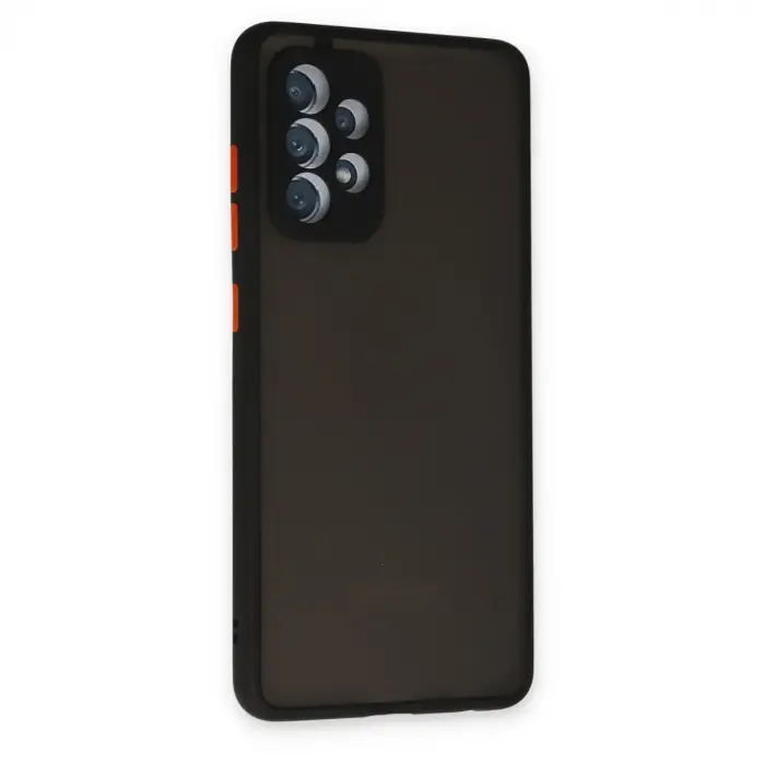 Samsung Galaxy A32 Kılıf Montreal Silikon Kapak - Siyah