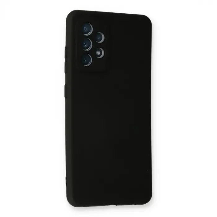 Samsung Galaxy A33 5g Kılıf First Silikon - Siyah