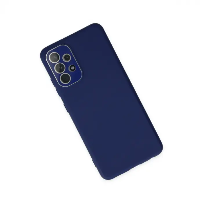 Samsung Galaxy A33 5g Kılıf Lansman Glass Kapak - Sky Blue