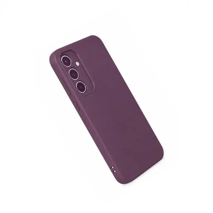Samsung Galaxy A35 5g Kılıf First Silikon - Mürdüm
