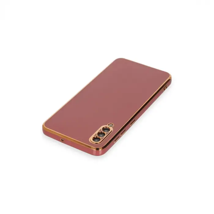 Samsung Galaxy A50 Kılıf Volet Silikon - Kırmızı