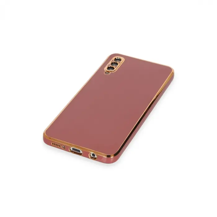 Samsung Galaxy A50 Kılıf Volet Silikon - Kırmızı