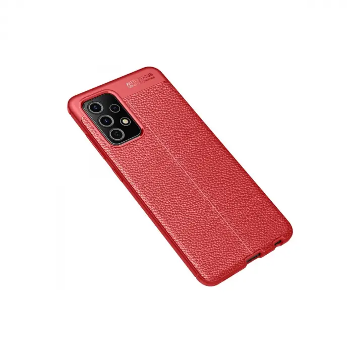 Samsung Galaxy A52 Kılıf Auto Focus Kapak - Kırmızı