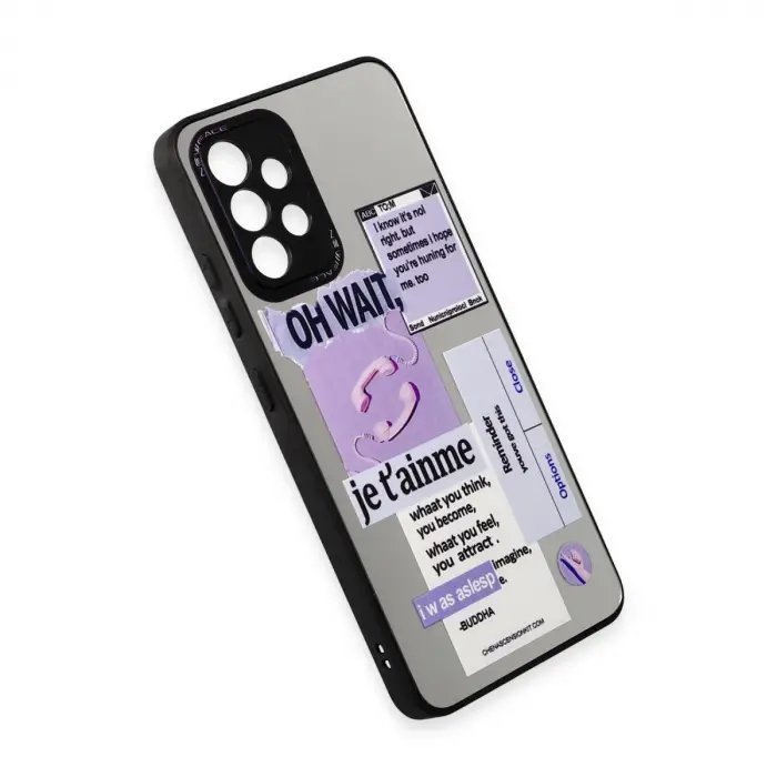 Samsung Galaxy A52 Kılıf Mirror Desenli Kapak - Mirror - 4