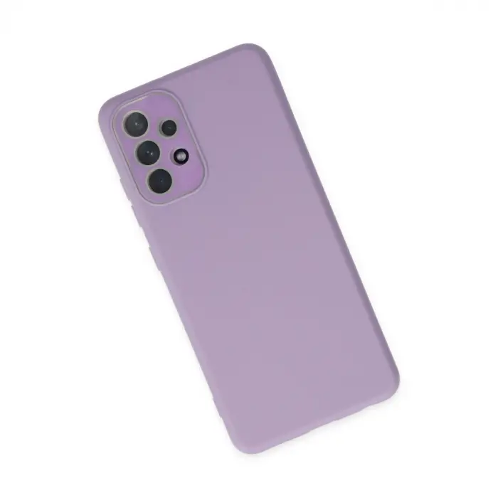 Samsung Galaxy A53 5g Kılıf Lansman Glass Kapak - Lila