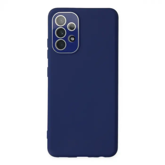 Samsung Galaxy A53 5g Kılıf Lansman Glass Kapak - Sky Blue