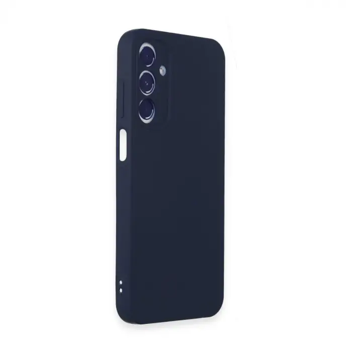 Samsung Galaxy A55 5g Kılıf First Silikon - Lacivert