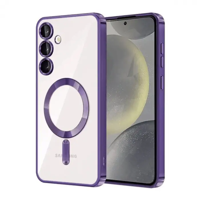 Samsung Galaxy A55 5g Kross Magneticsafe Kapak - Mor